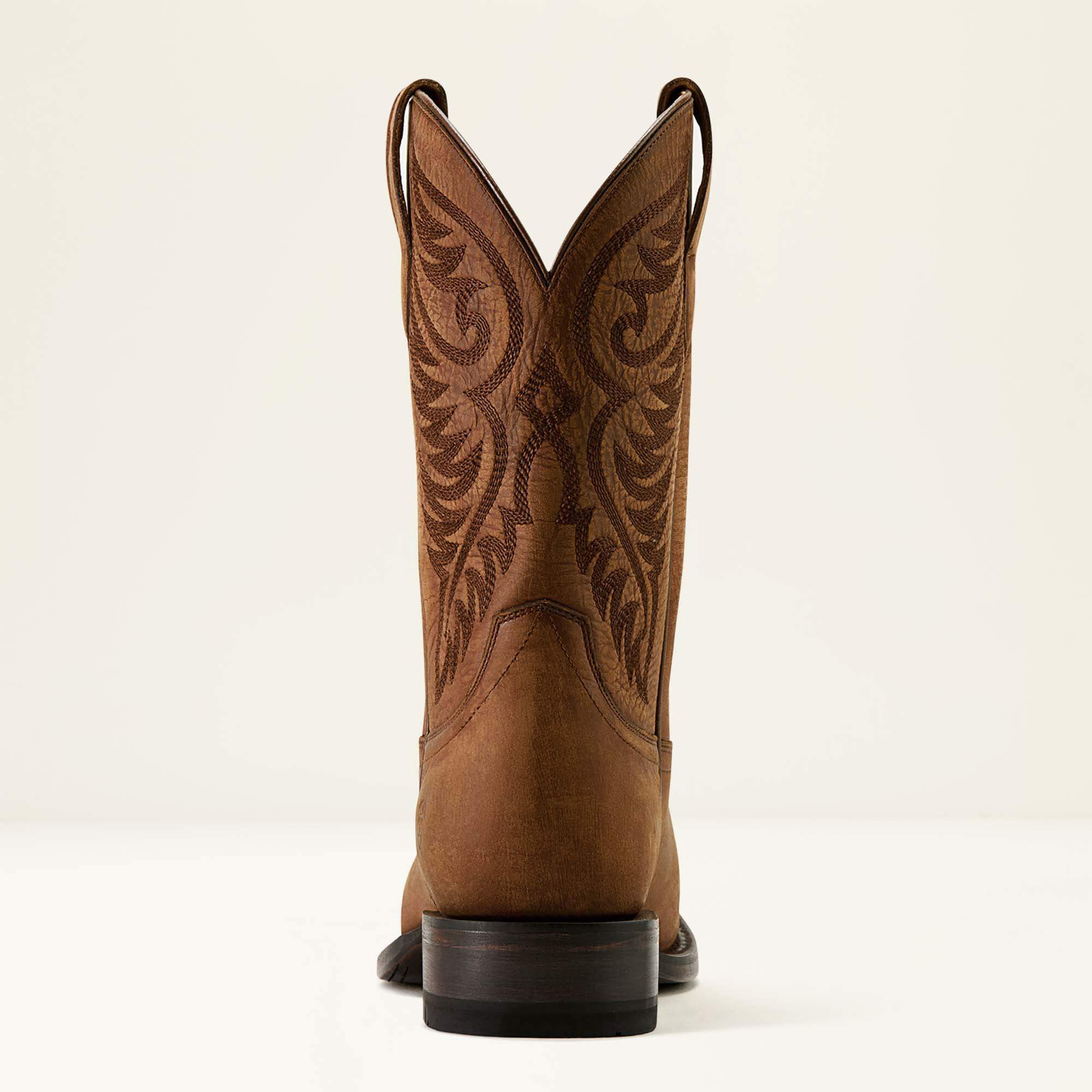 Wiley Wide Square Toe Cowboy Boot-Ariat