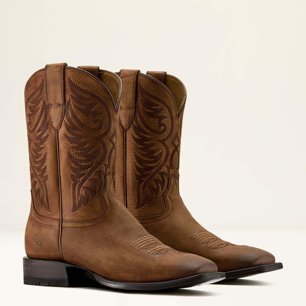 Wiley Wide Square Toe Cowboy Boot-Ariat