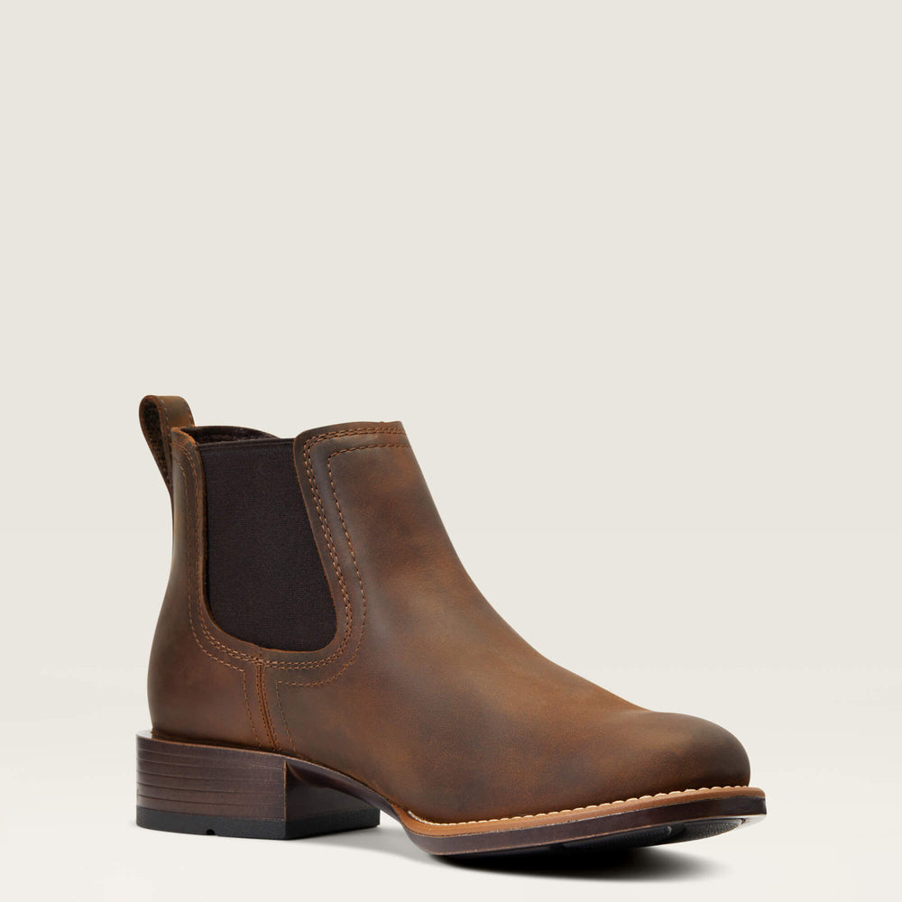 Booker Chelsea Round Toe Western Boot-Ariat