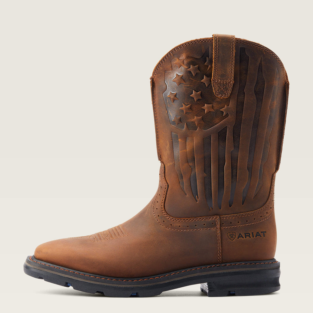 Sierra Shock Shield Patriot Work Boot-Ariat