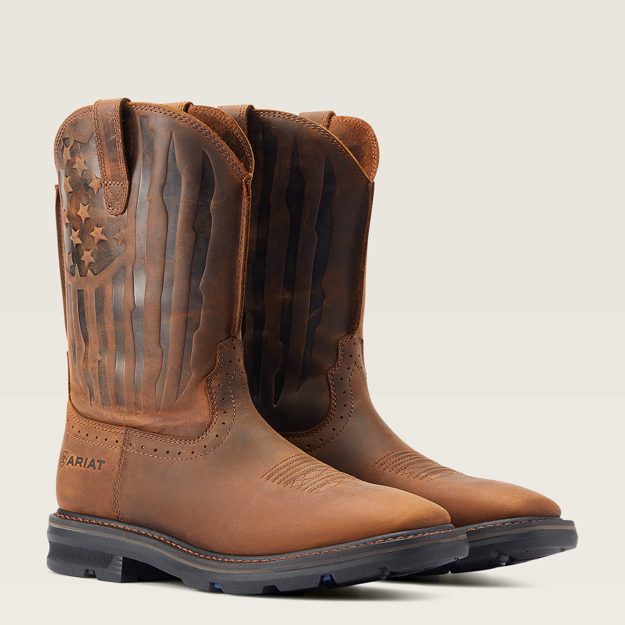 Sierra Shock Shield Patriot Work Boot-Ariat