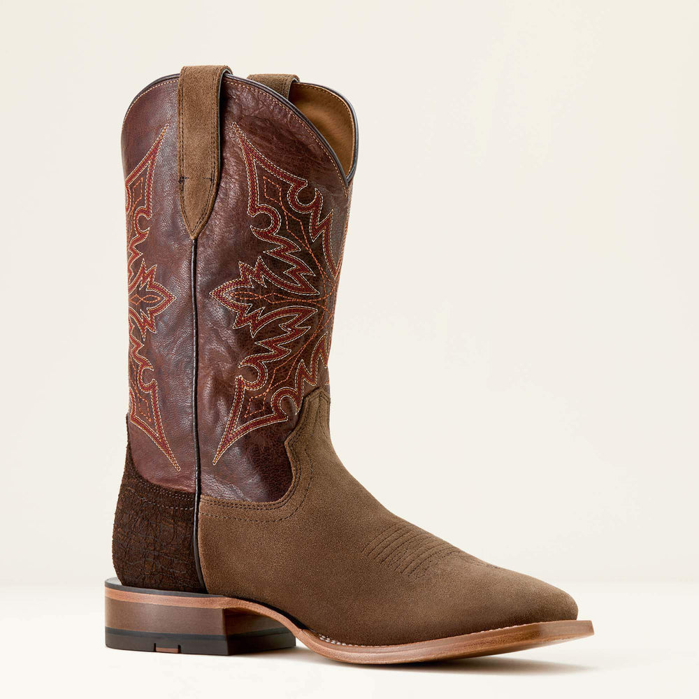 Circuit Gritty Wide Square Toe Cowboy Boot-Ariat