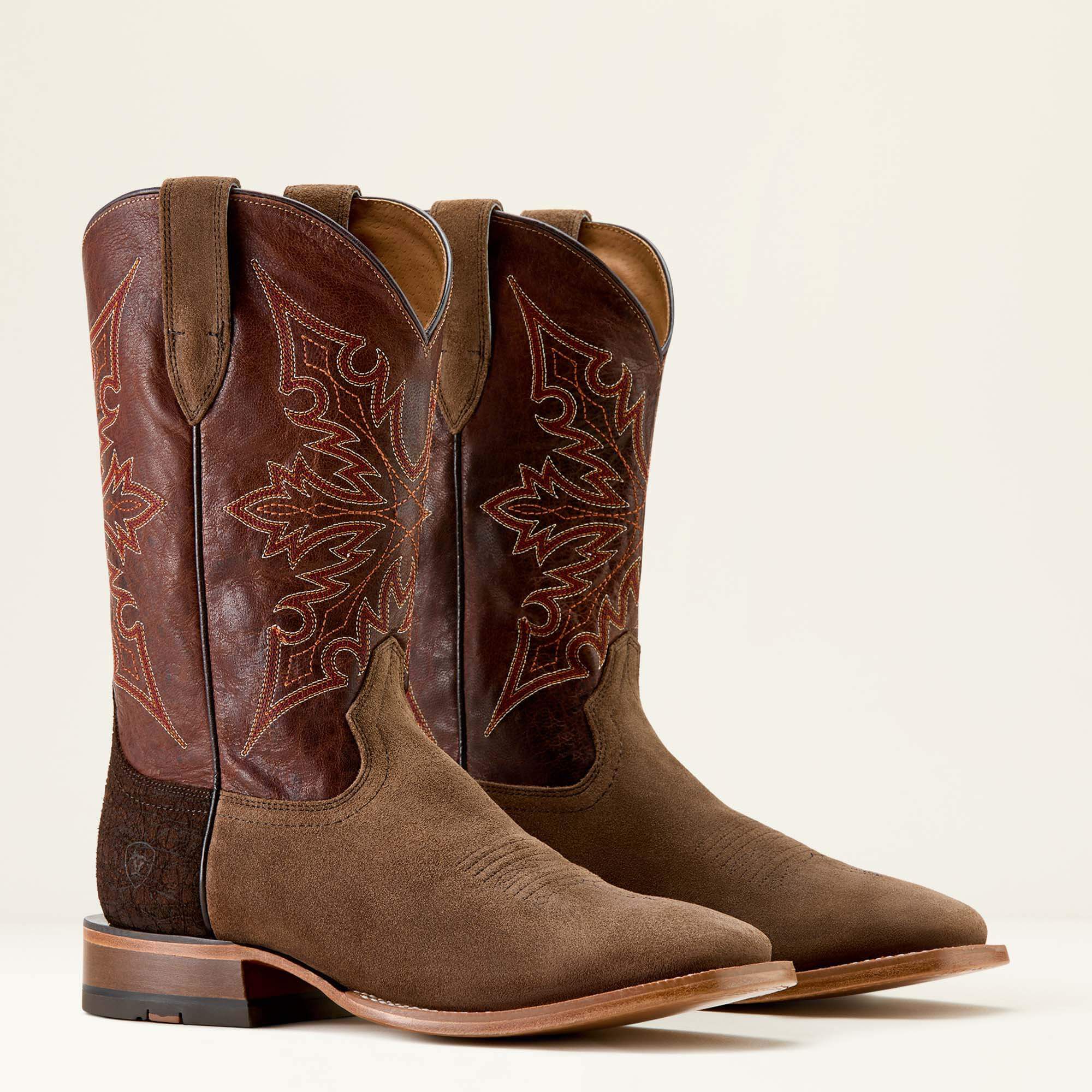 Circuit Gritty Wide Square Toe Cowboy Boot-Ariat