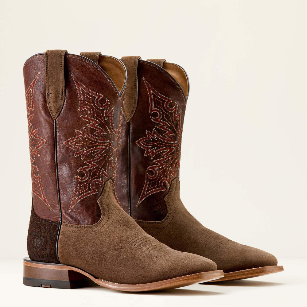 Circuit Gritty Wide Square Toe Cowboy Boot-Ariat