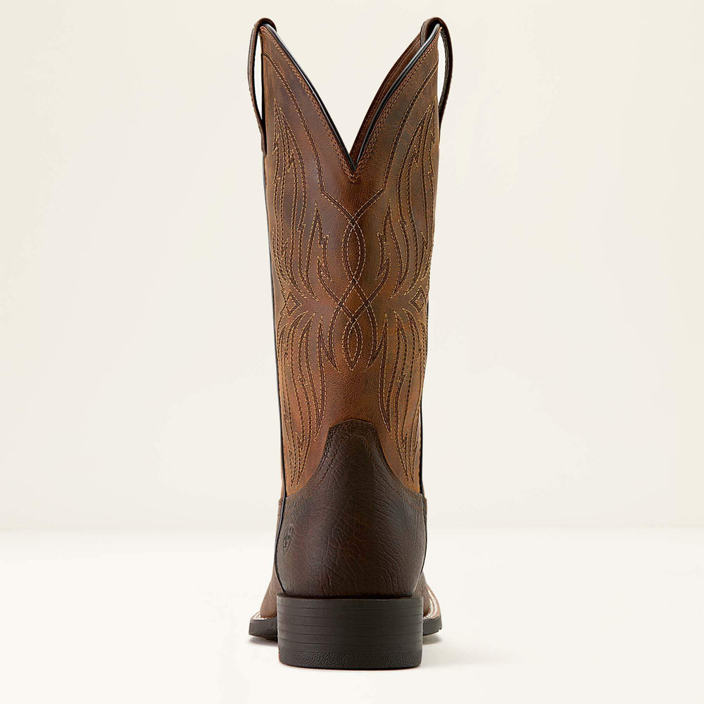 Sport Rustler Wide Square Toe Cowboy Boot-Ariat