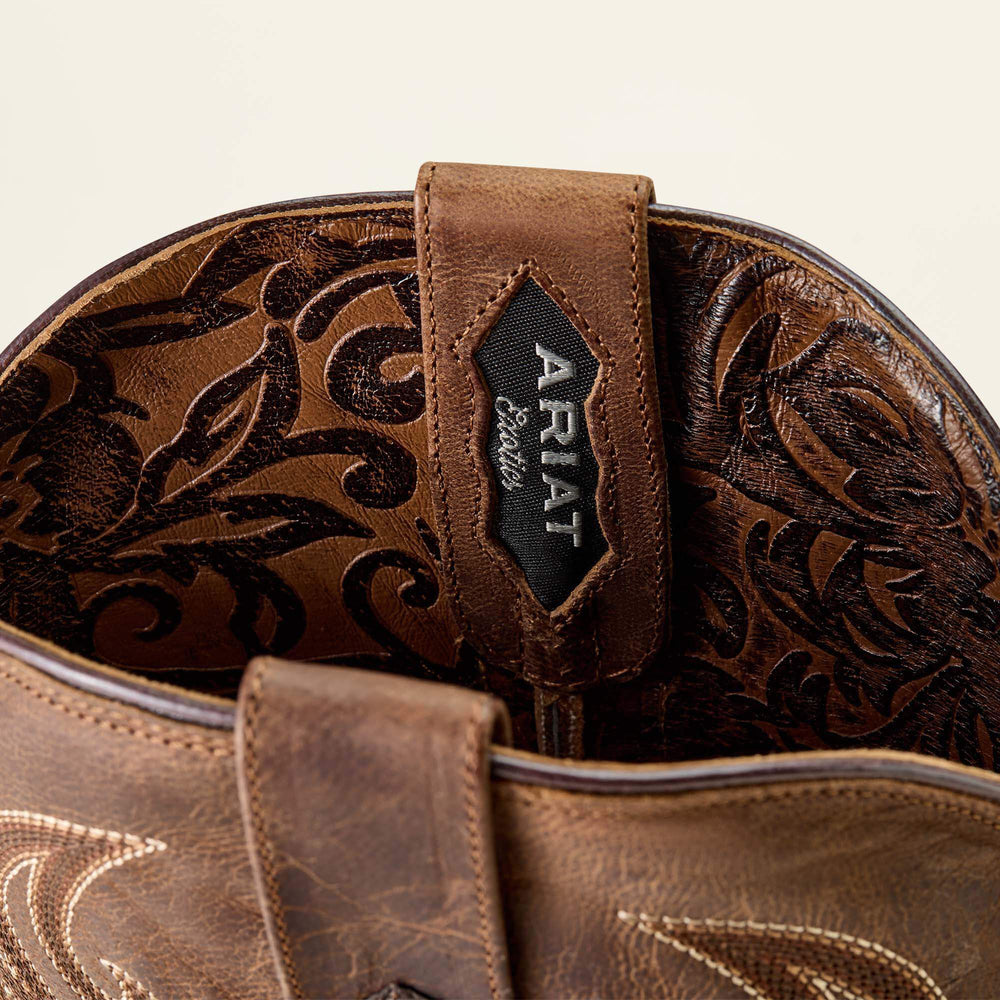 Classic Cash Wide Square Toe Western Boot-Ariat