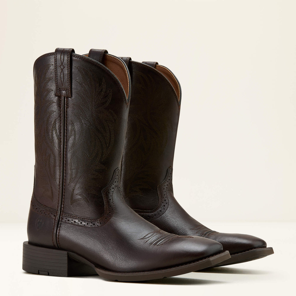 Sport Western Wide Square Toe Cowboy Boot-Ariat