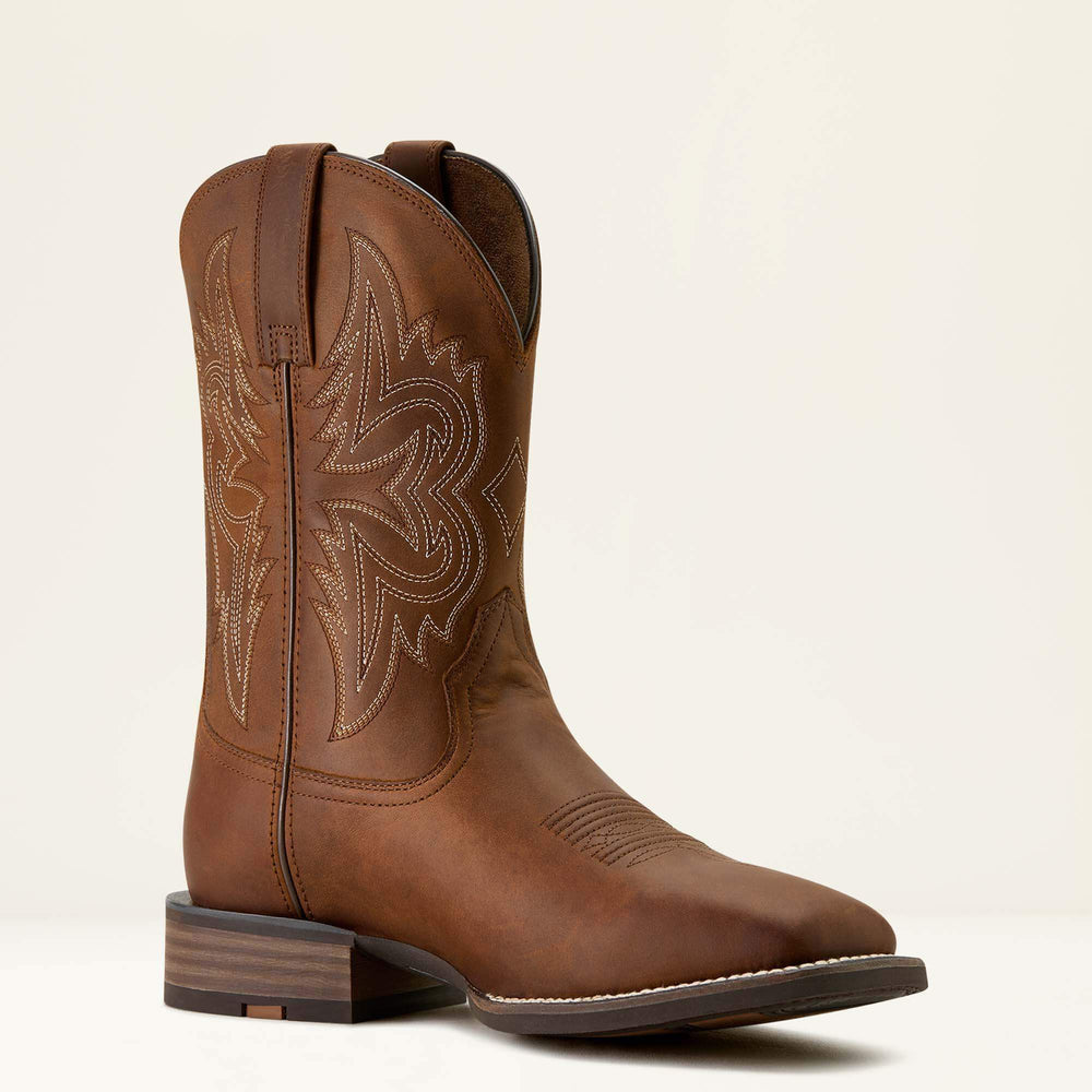 Western Big Rig Wide Square Toe Cowboy Boot-Ariat