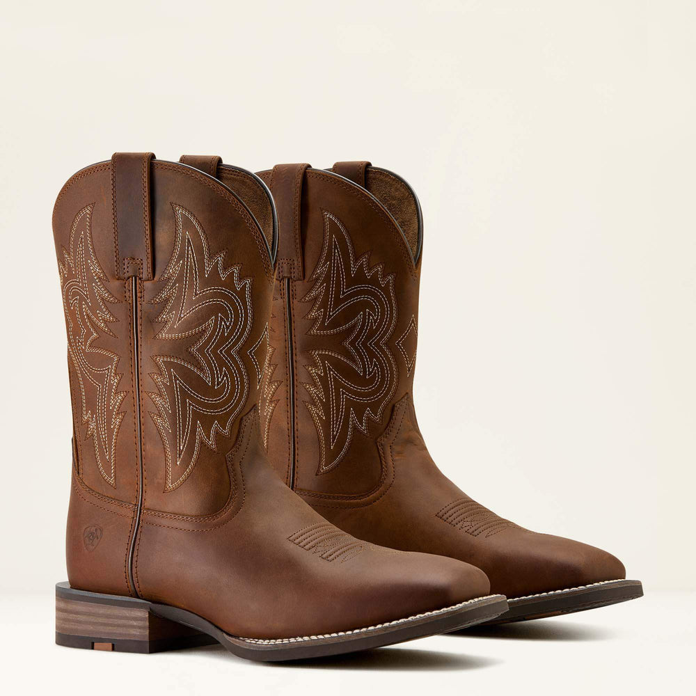 Western Big Rig Wide Square Toe Cowboy Boot-Ariat