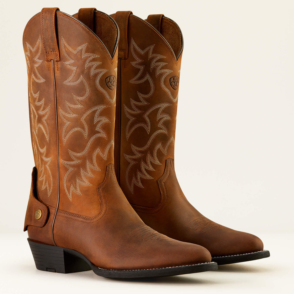 Heritage R Toe EZ Zip Western Boot-Ariat