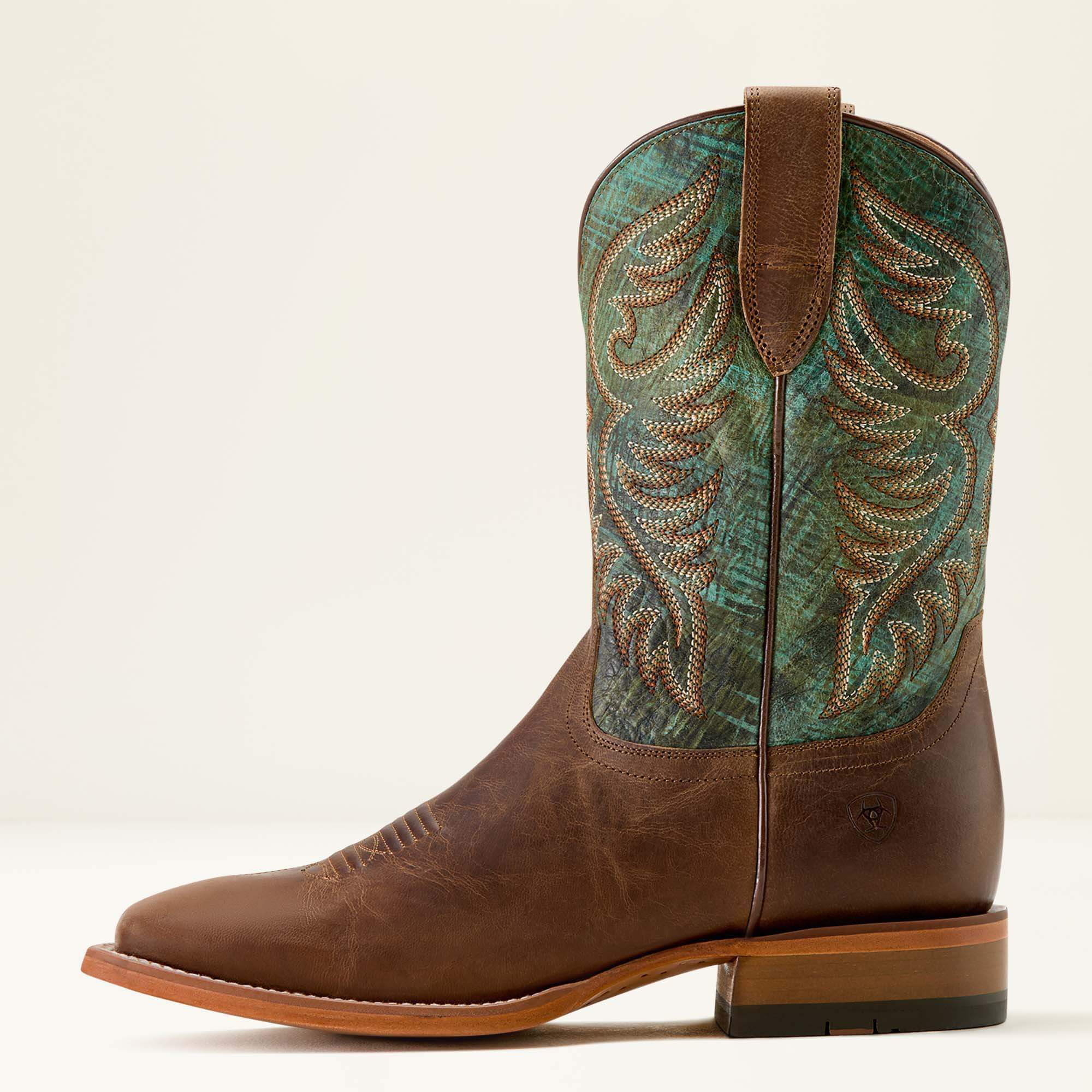 Wiley Wide Square Toe Cowboy Boot-Ariat
