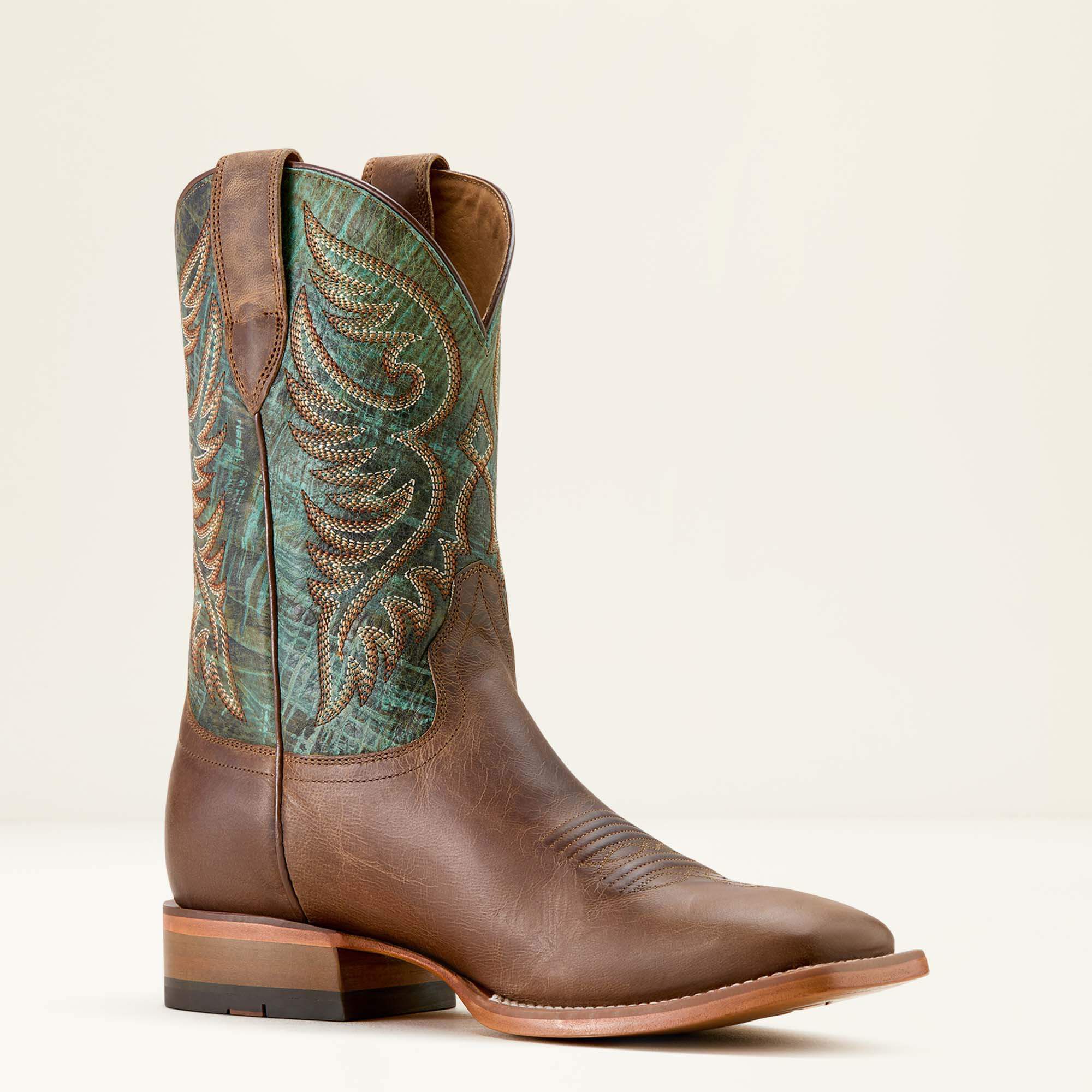 Wiley Wide Square Toe Cowboy Boot-Ariat