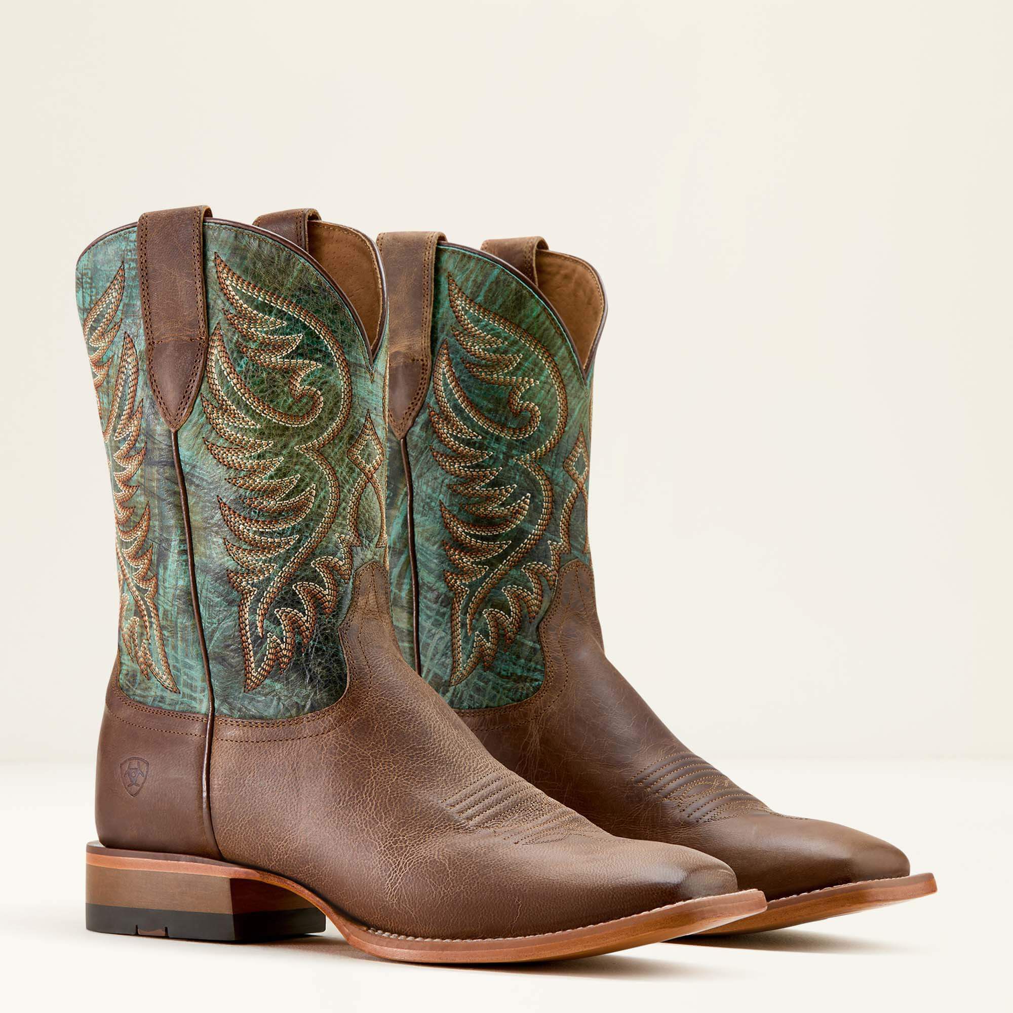 Wiley Wide Square Toe Cowboy Boot-Ariat