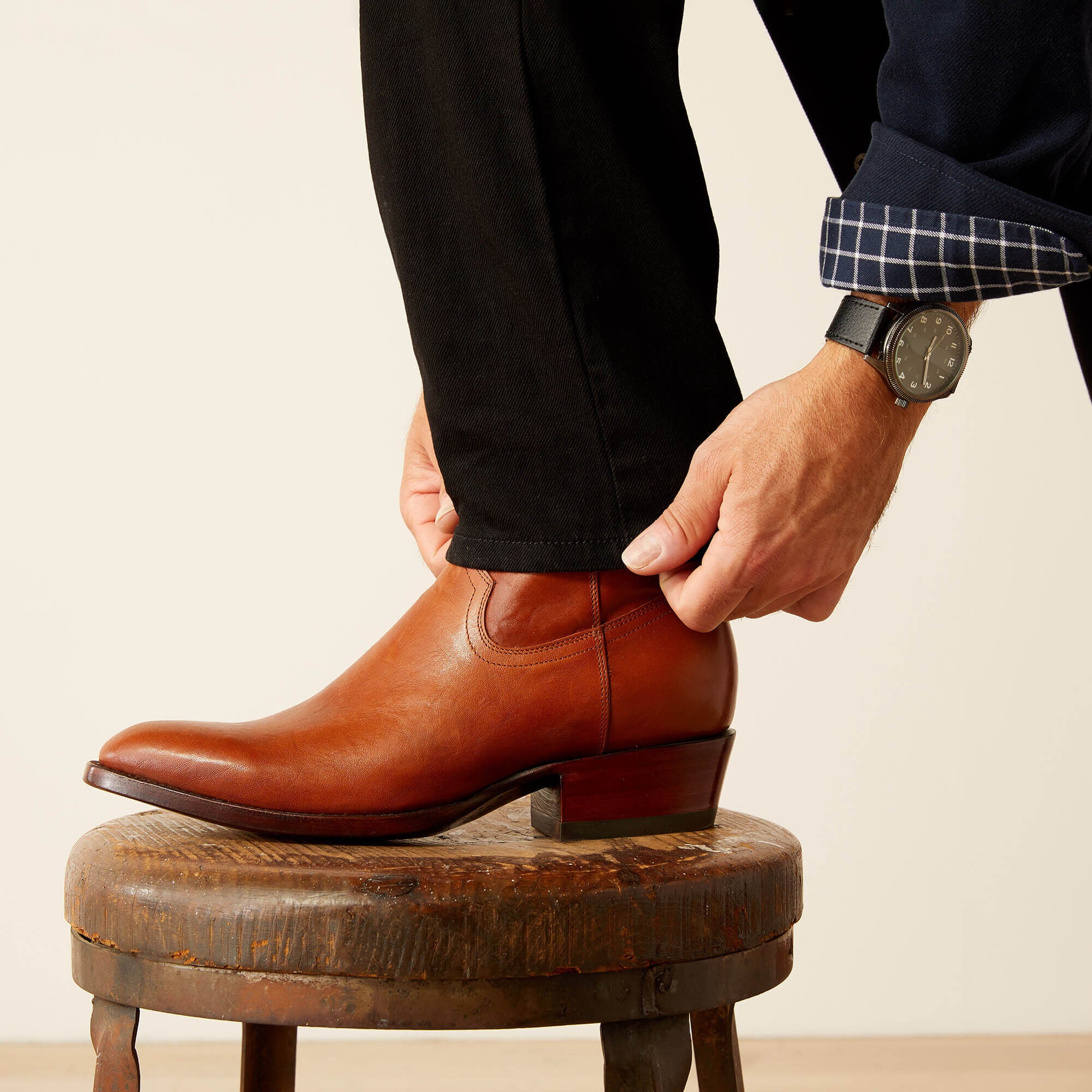 Bench Made Brewer Western Boot-Ariat