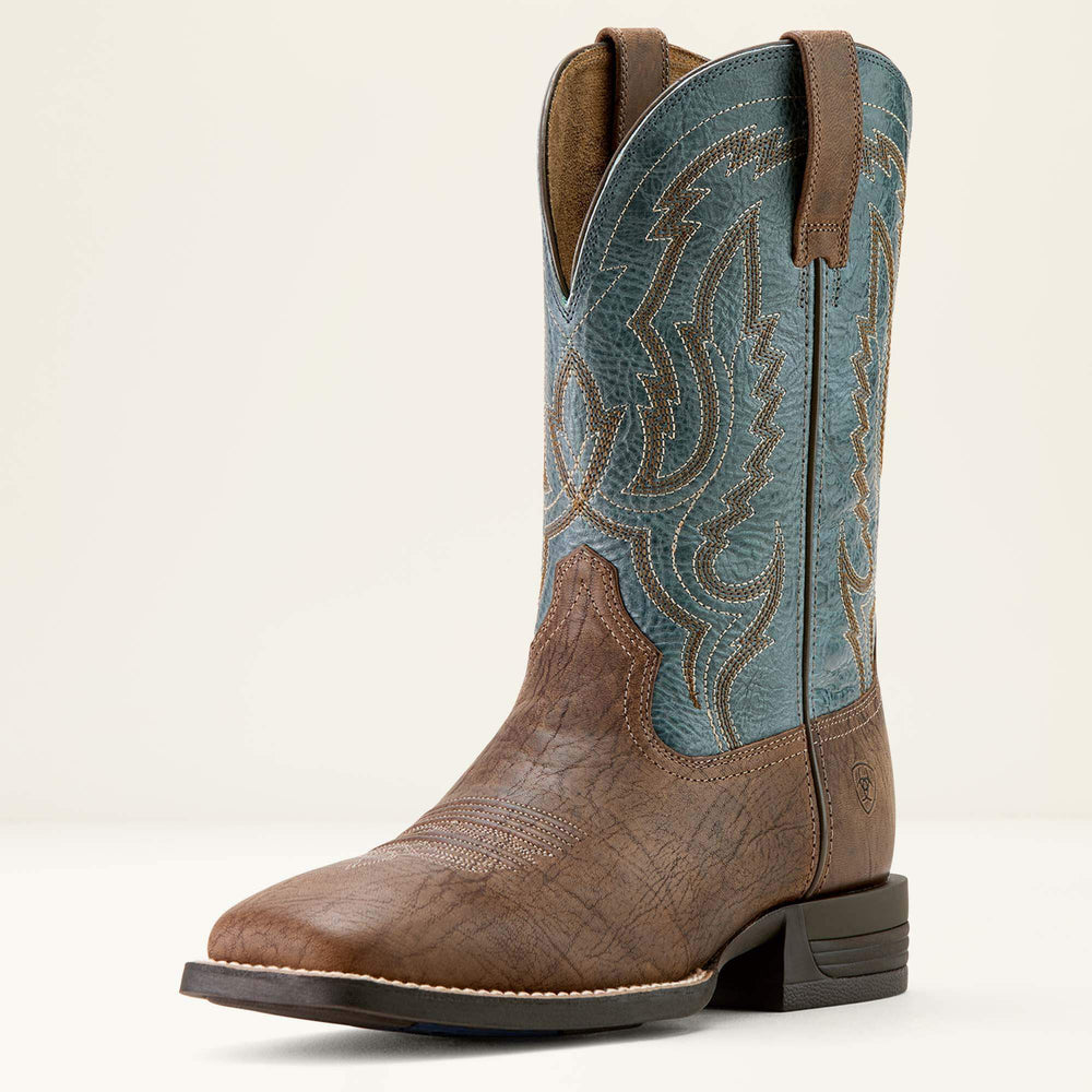 Steadfast Wide Square Toe Cowboy Boot-Ariat