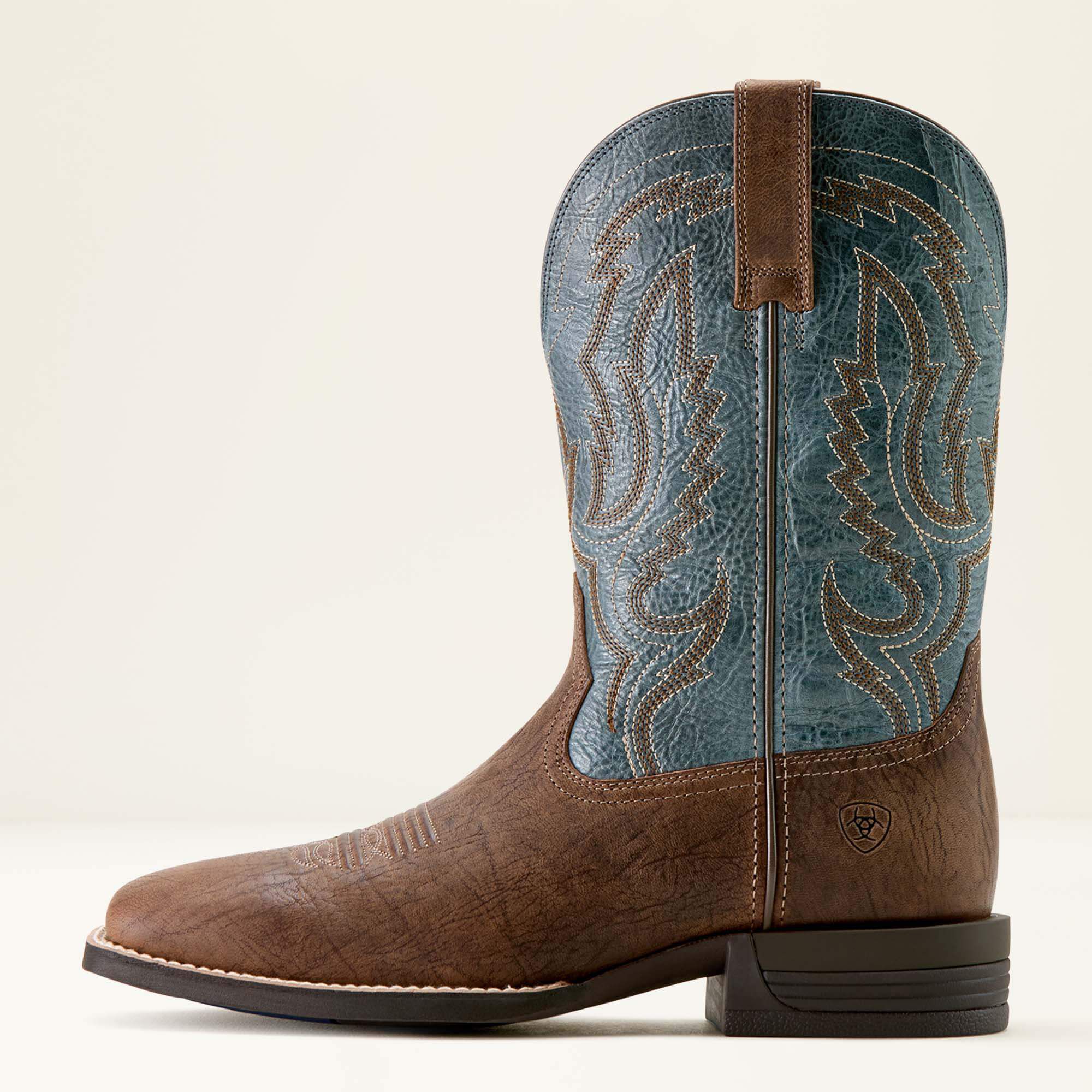 Steadfast Wide Square Toe Cowboy Boot-Ariat