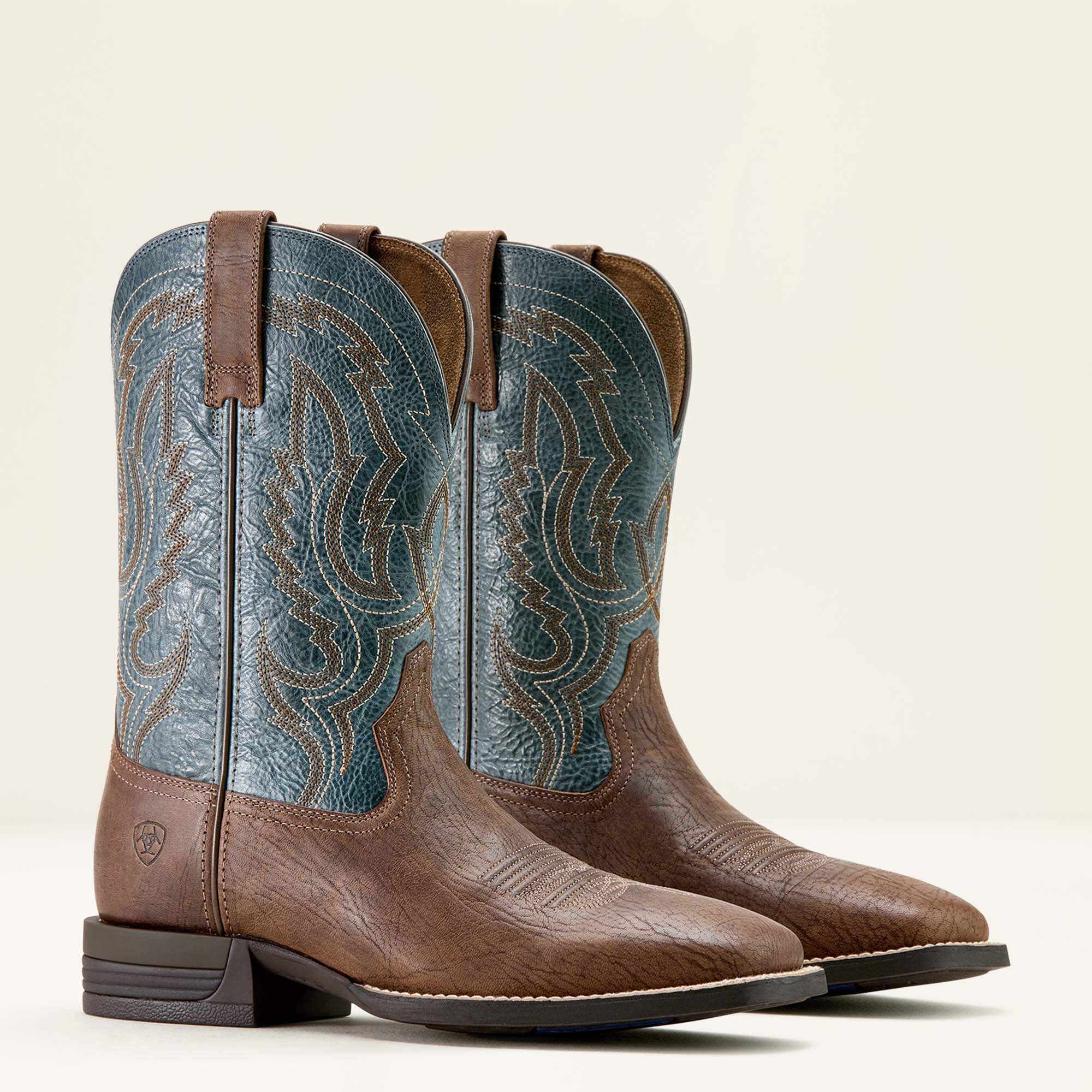 Steadfast Wide Square Toe Cowboy Boot-Ariat