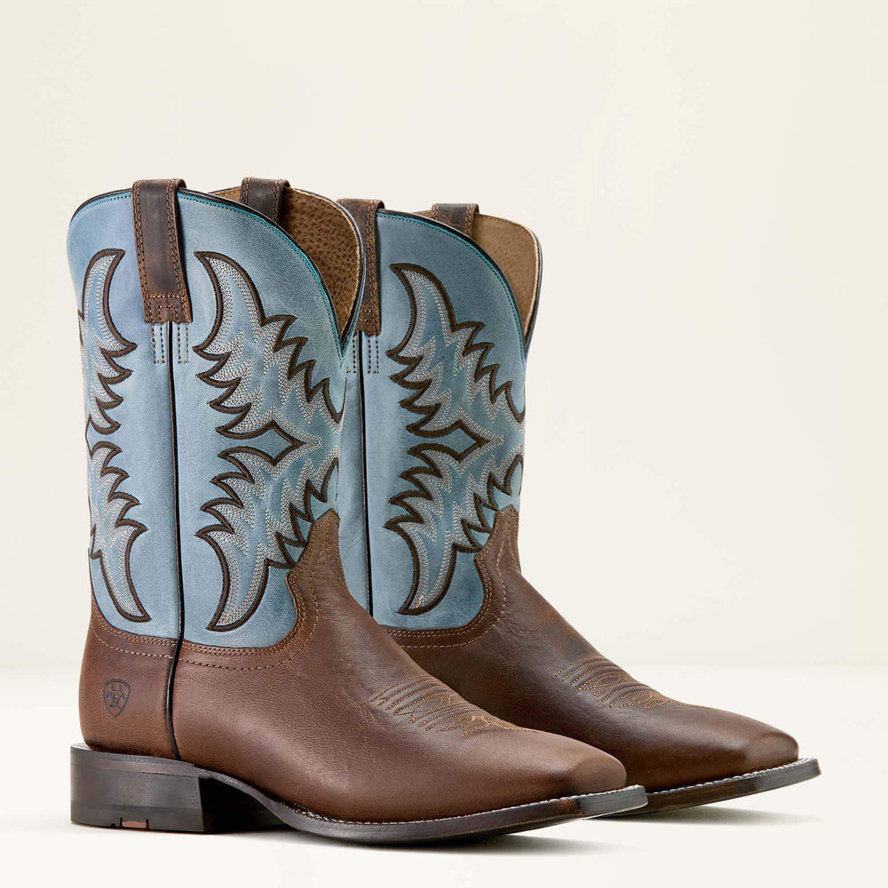 Cattle Creek Wide Square Toe Cowboy Boot-Ariat