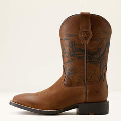 Sport PBR Wide Square Toe Cowboy Boot-Ariat