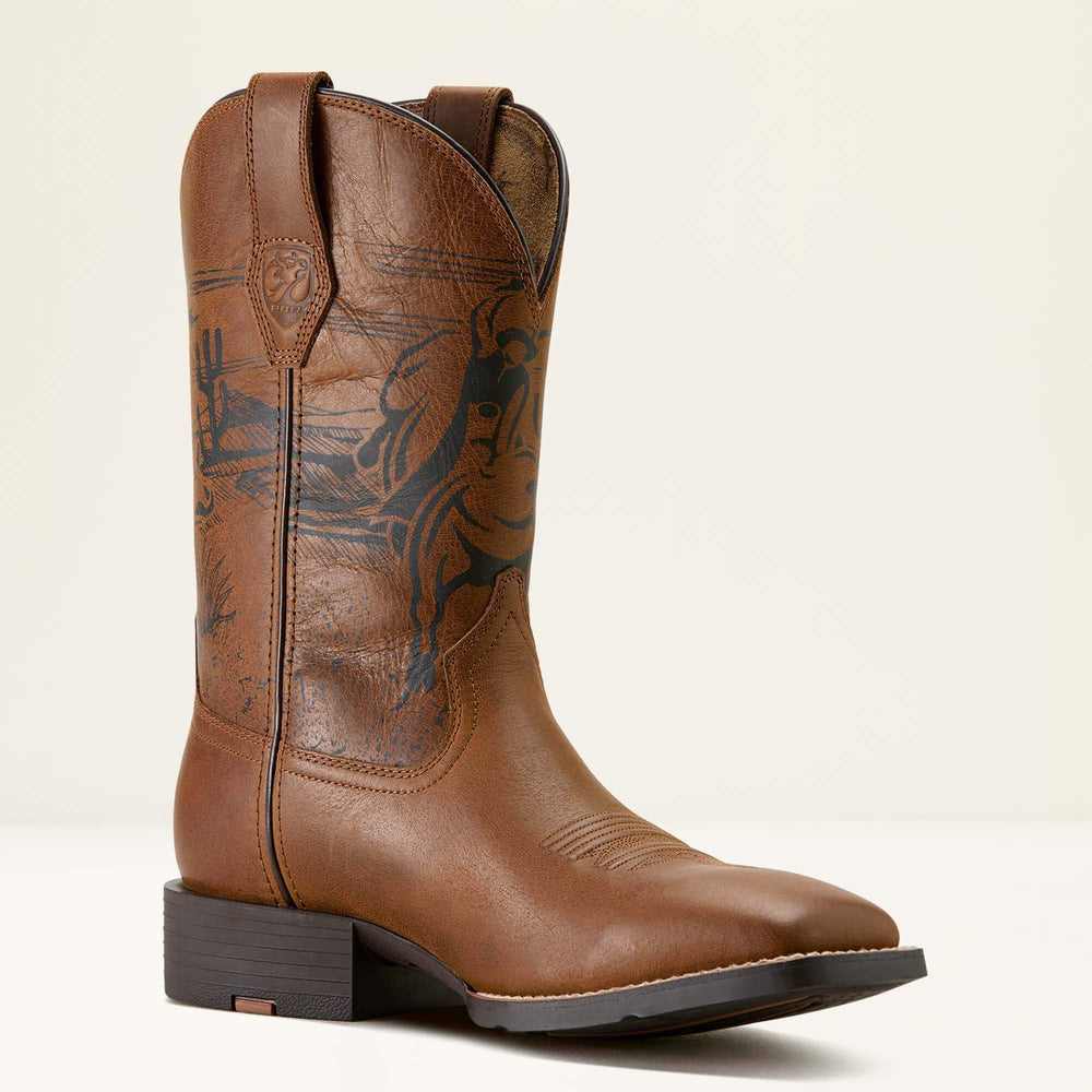Sport PBR Wide Square Toe Cowboy Boot-Ariat