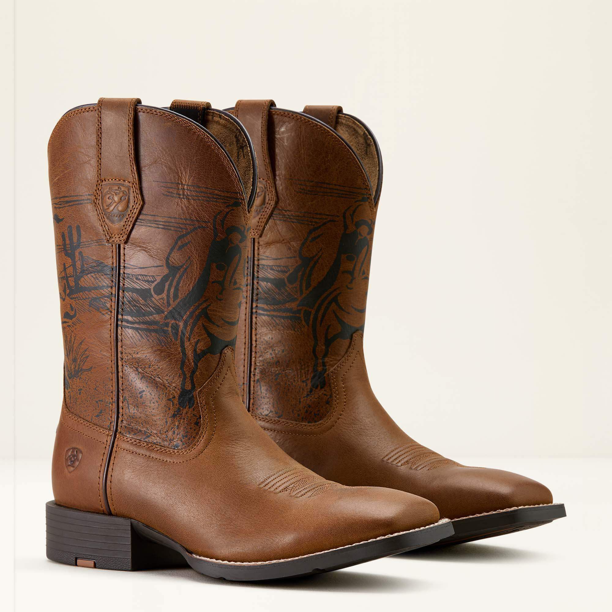 Sport PBR Wide Square Toe Cowboy Boot-Ariat
