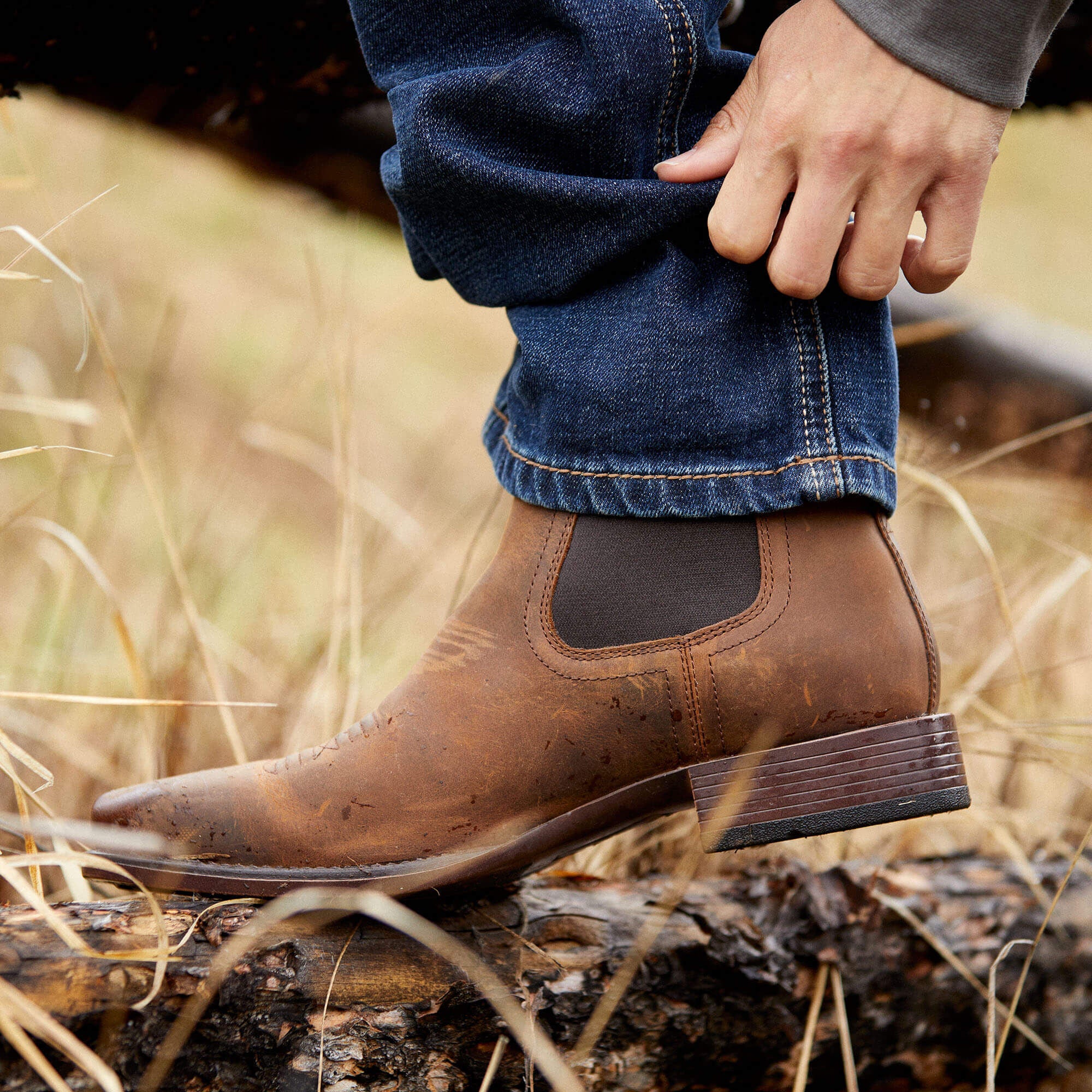 Booker Ultra Square Toe Western Boot-Ariat