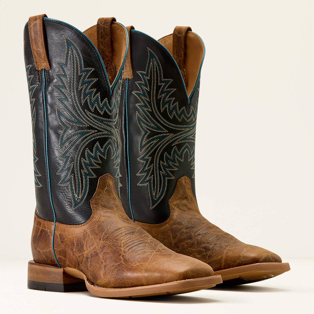 Cowhand Wide Square Toe Cowboy Boot-Ariat