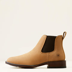 Booker Chelsea Wide Square Toe Western Boot-Ariat