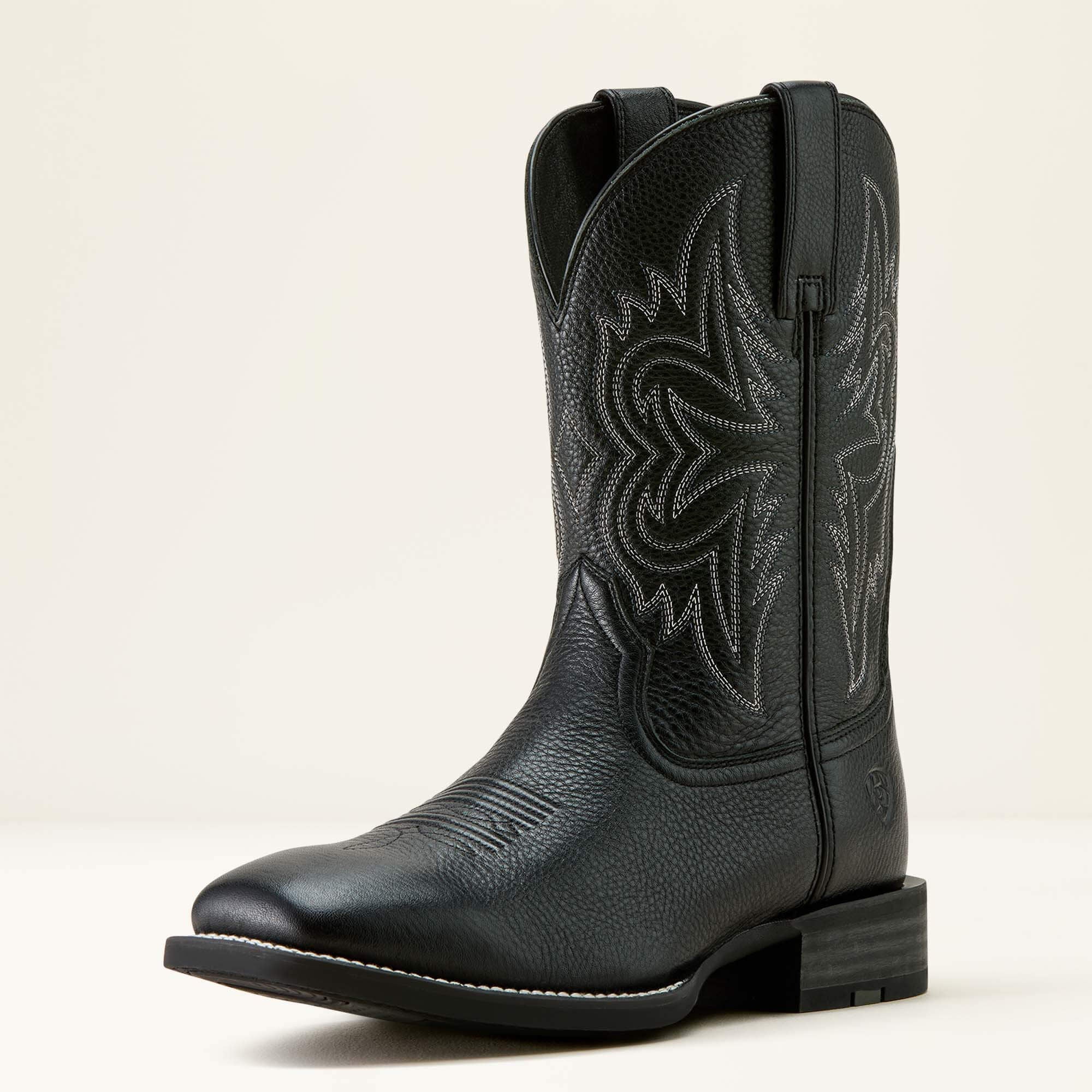 Western Big Rig Wide Square Toe Cowboy Boot-Ariat