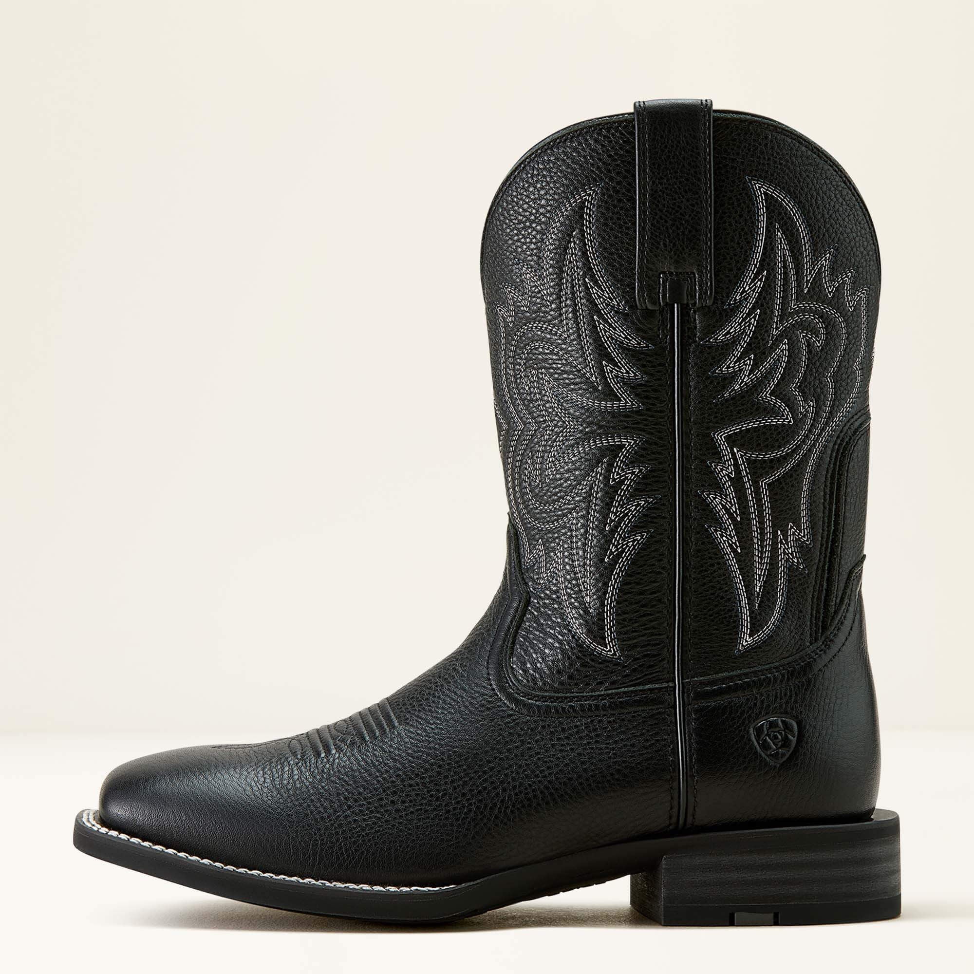 Western Big Rig Wide Square Toe Cowboy Boot-Ariat
