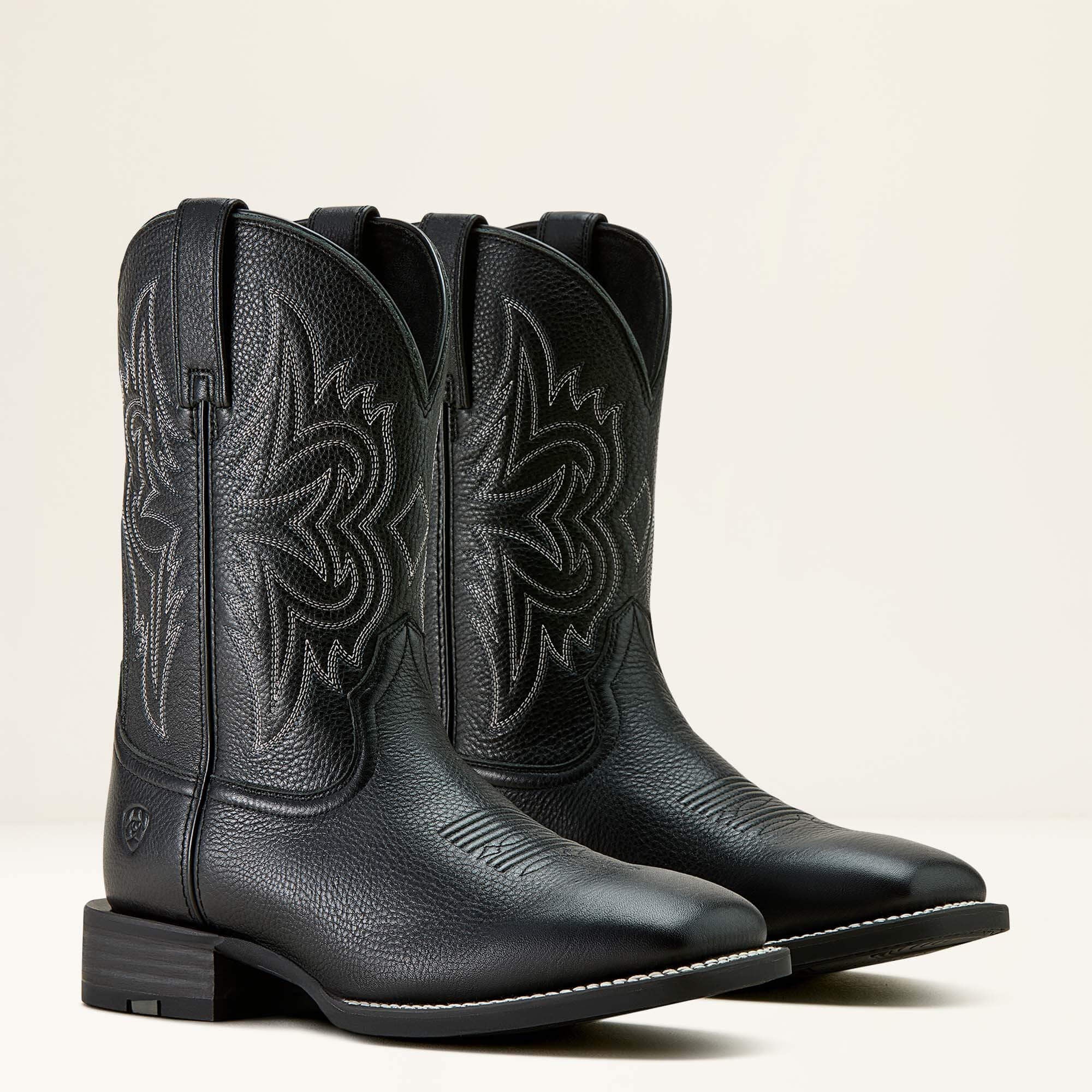 Western Big Rig Wide Square Toe Cowboy Boot-Ariat