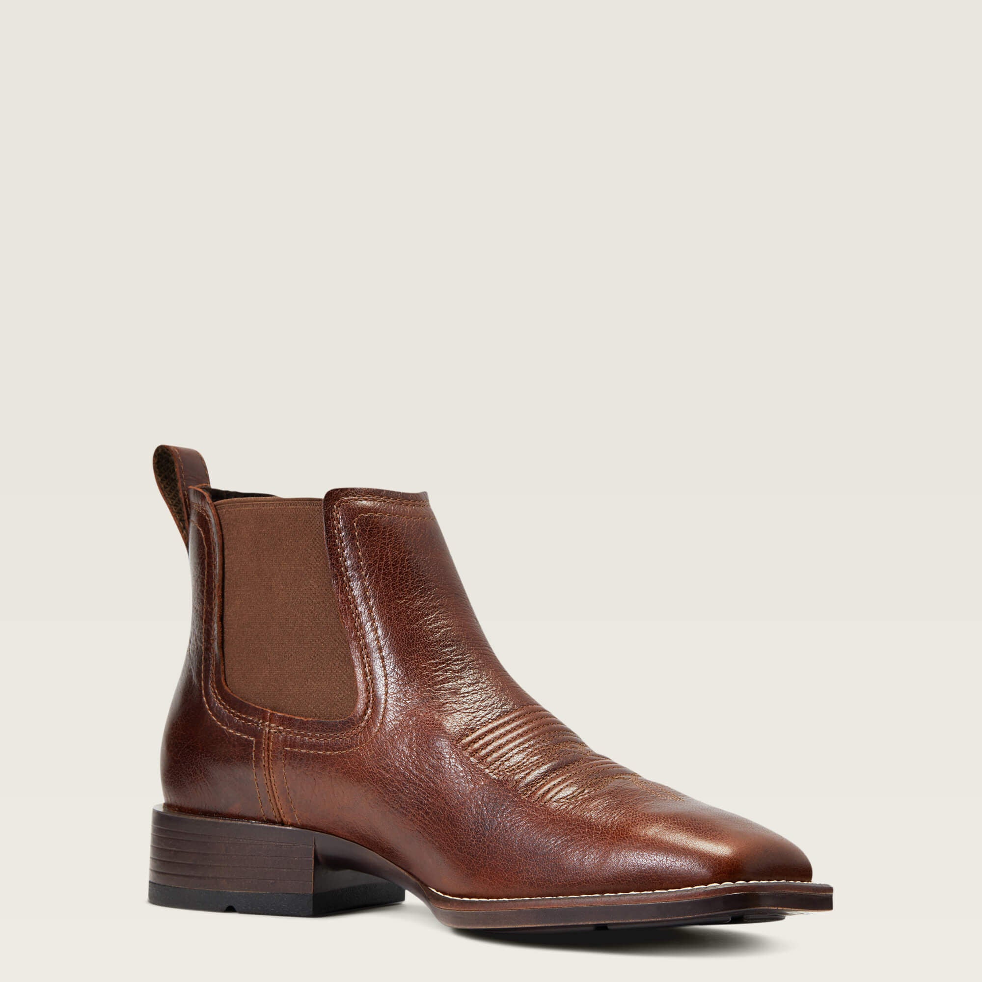 Booker Chelsea Wide Square Toe Western Boot-Ariat