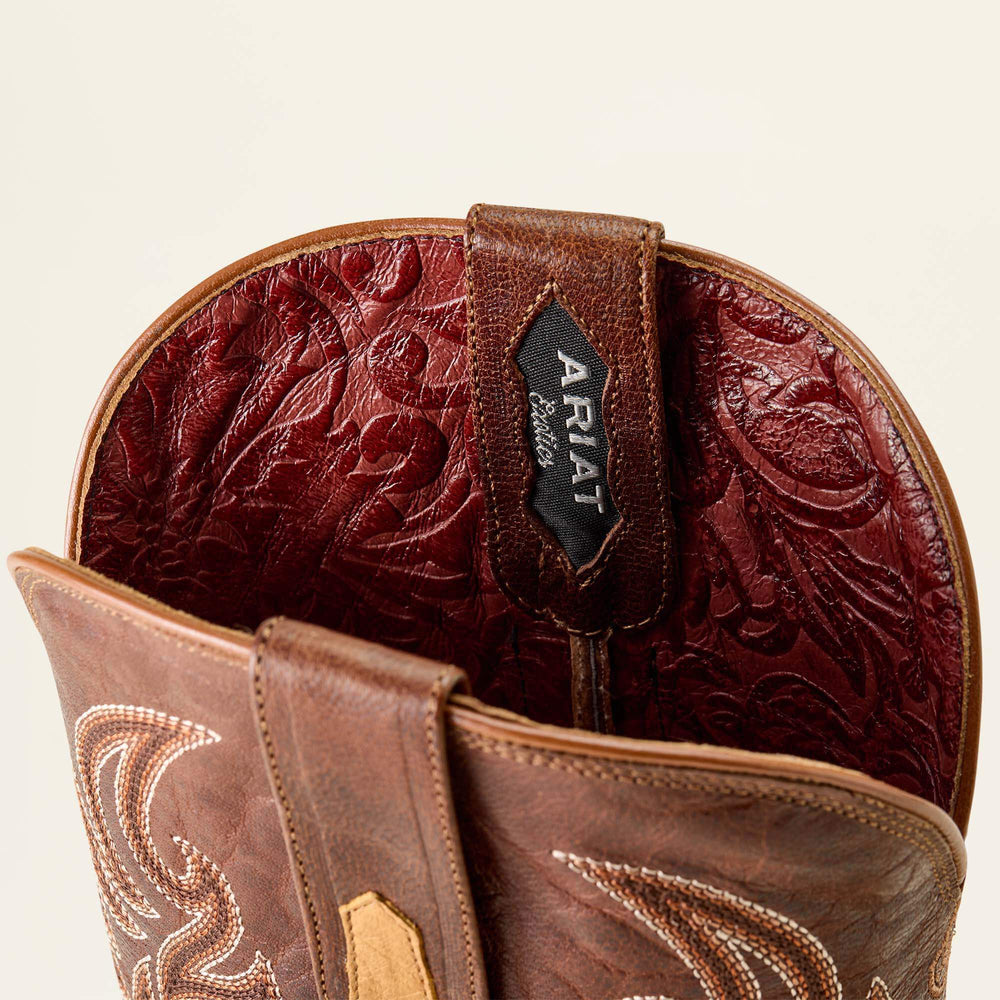 Classic Cash Wide Square Toe Western Boot-Ariat