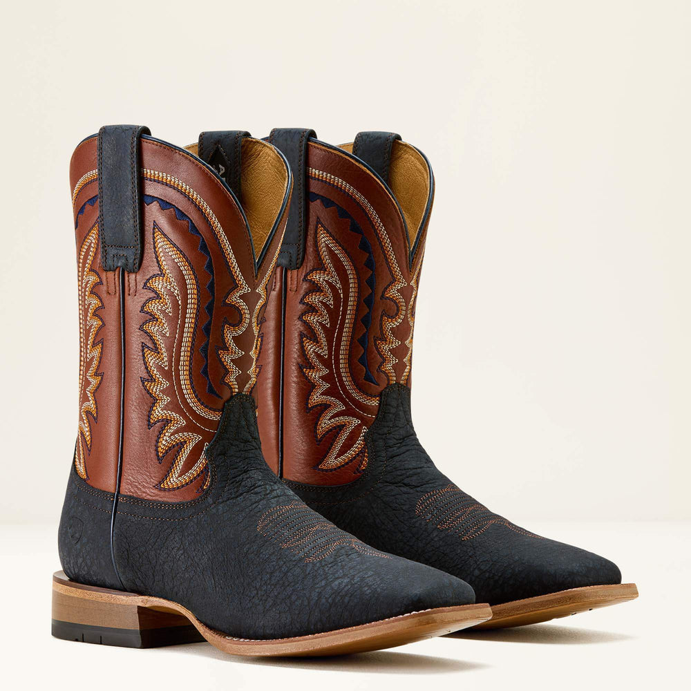 Rock Ridge Wide Square Toe Western Boot-Ariat