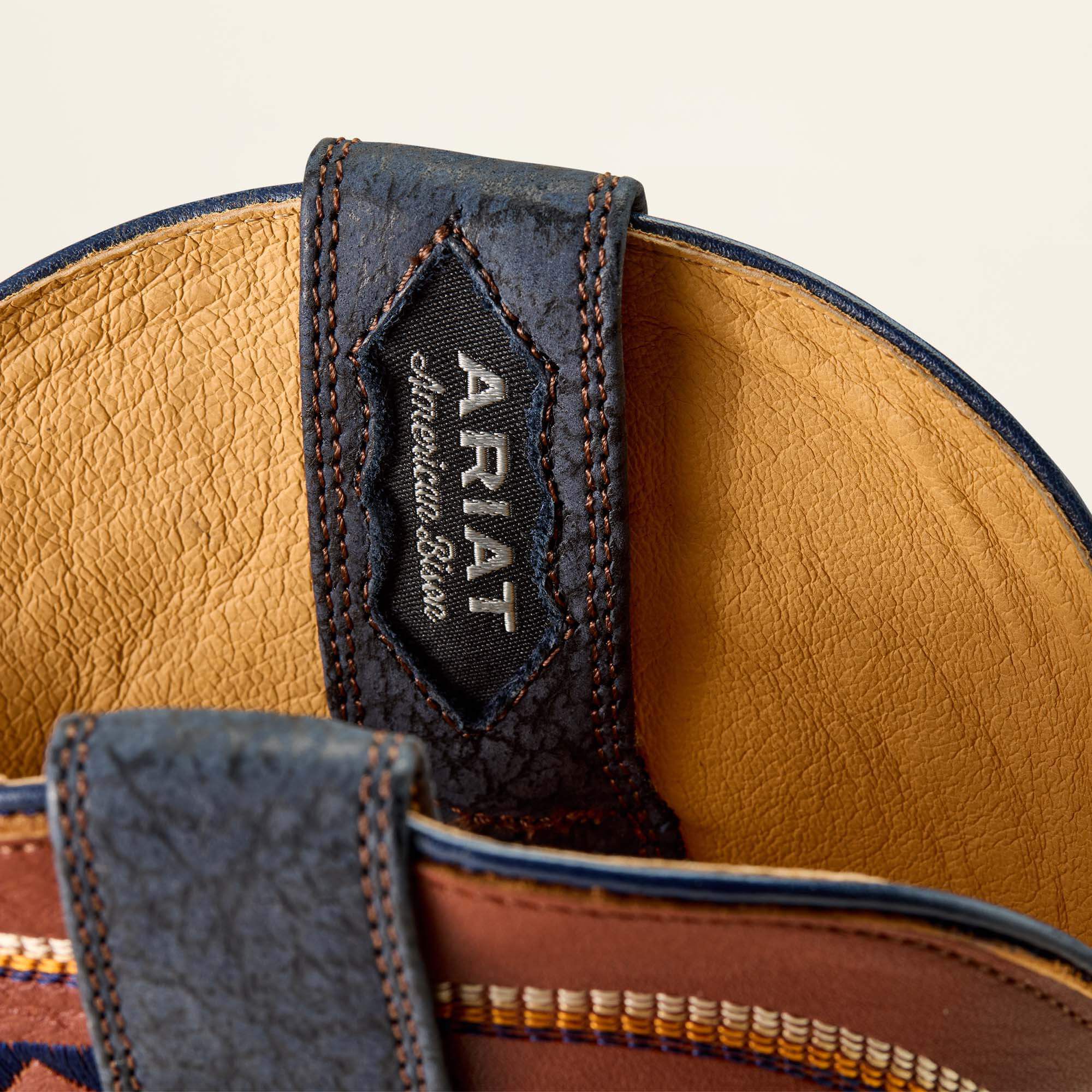Rock Ridge Wide Square Toe Western Boot-Ariat