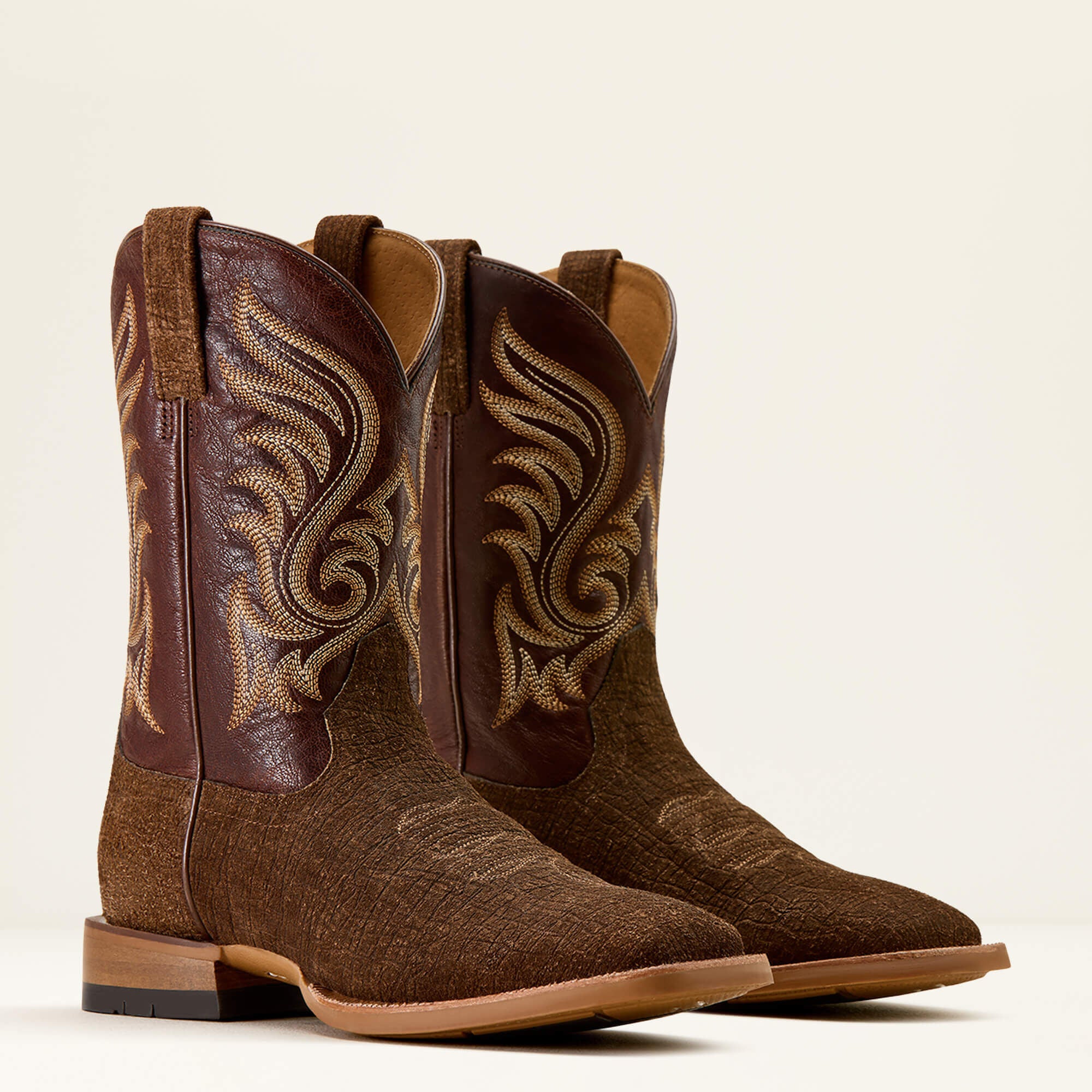 Cattle Call Wide Square Toe Cowboy Boot-Ariat
