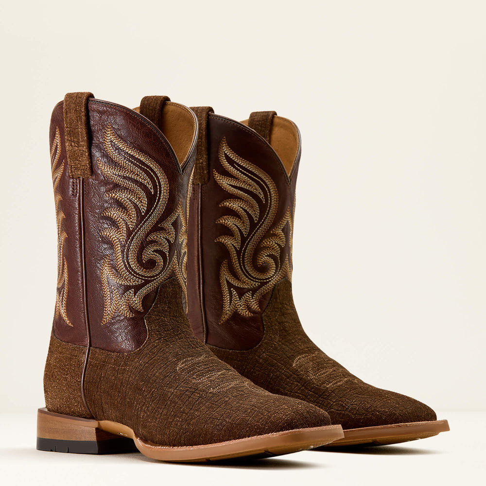 Cattle Call Wide Square Toe Cowboy Boot-Ariat