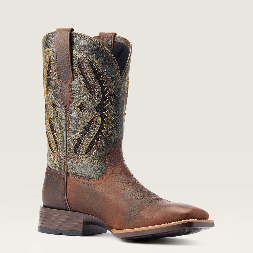 Rowder VentTEK 360 Wide Square Toe Cowboy Boot-Ariat