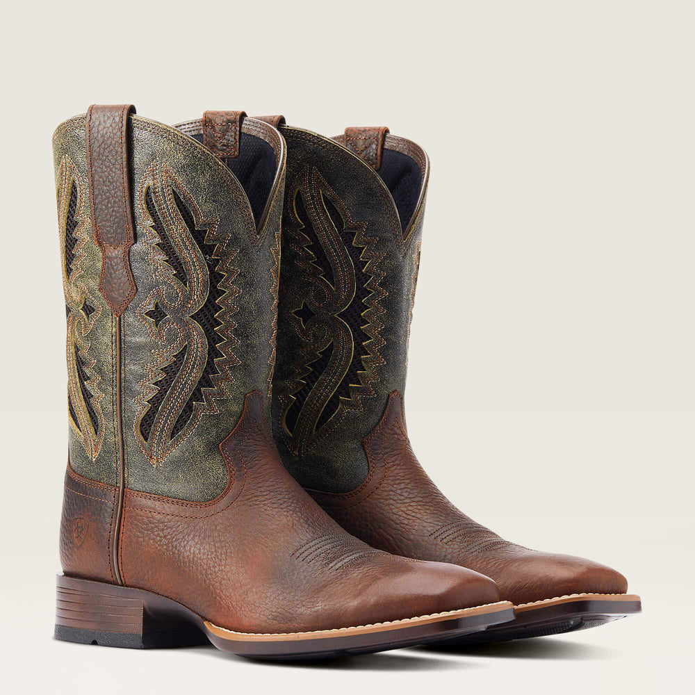 Rowder VentTEK 360 Wide Square Toe Cowboy Boot-Ariat