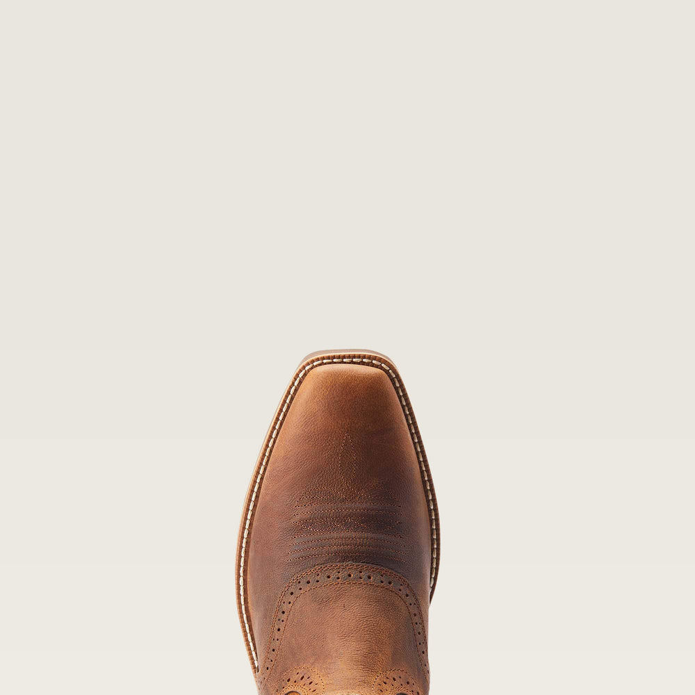 Hybrid Roughstock Square Toe Cowboy Boot-Ariat