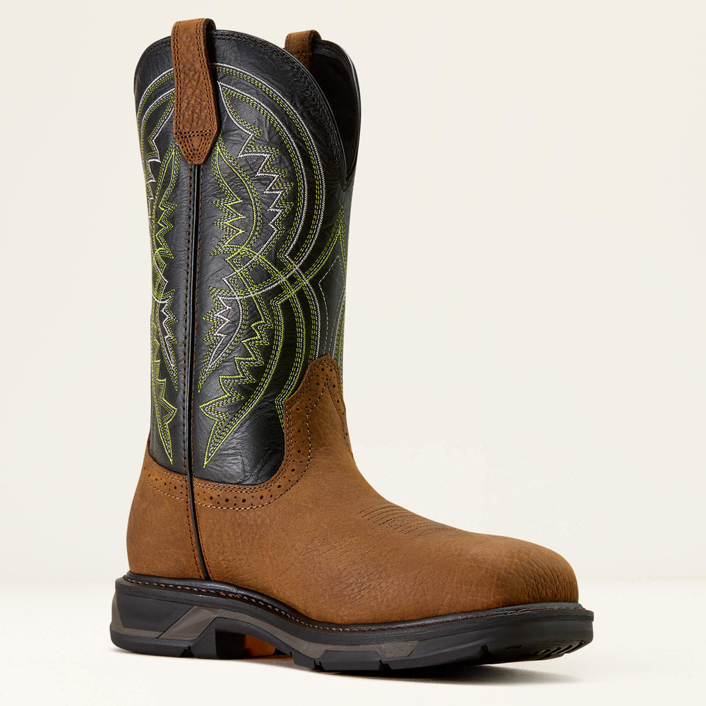 WorkHog XT Coil Wide Square Toe Carbon Toe Work Boot-Ariat