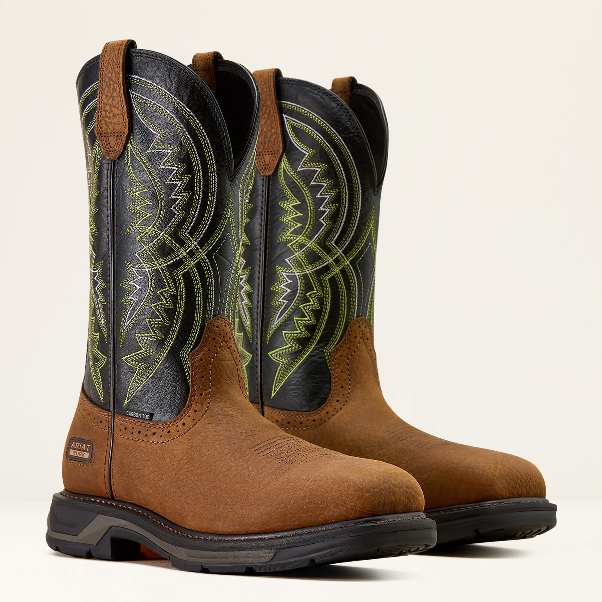WorkHog XT Coil Wide Square Toe Carbon Toe Work Boot-Ariat