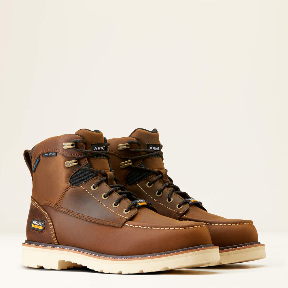 Rebar Lift 6" Waterproof Composite Toe Work Boot-Ariat