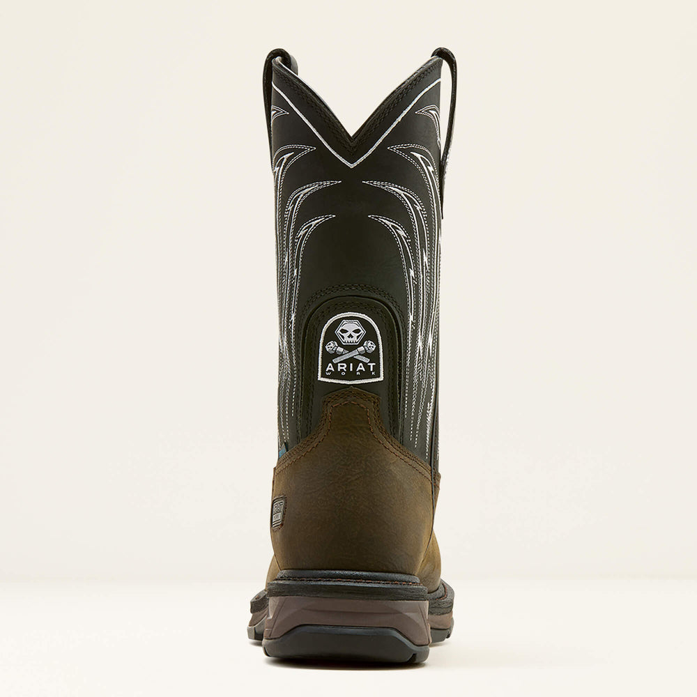 WorkHog XT Bolt Skull Waterproof Wide Square Toe Carbon Toe Work Boot-Ariat