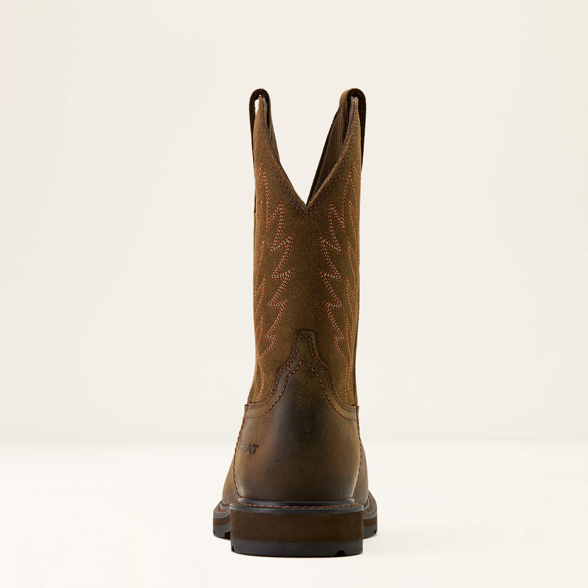 Groundbreaker Wide Square Toe Waterproof Work Boot-Ariat