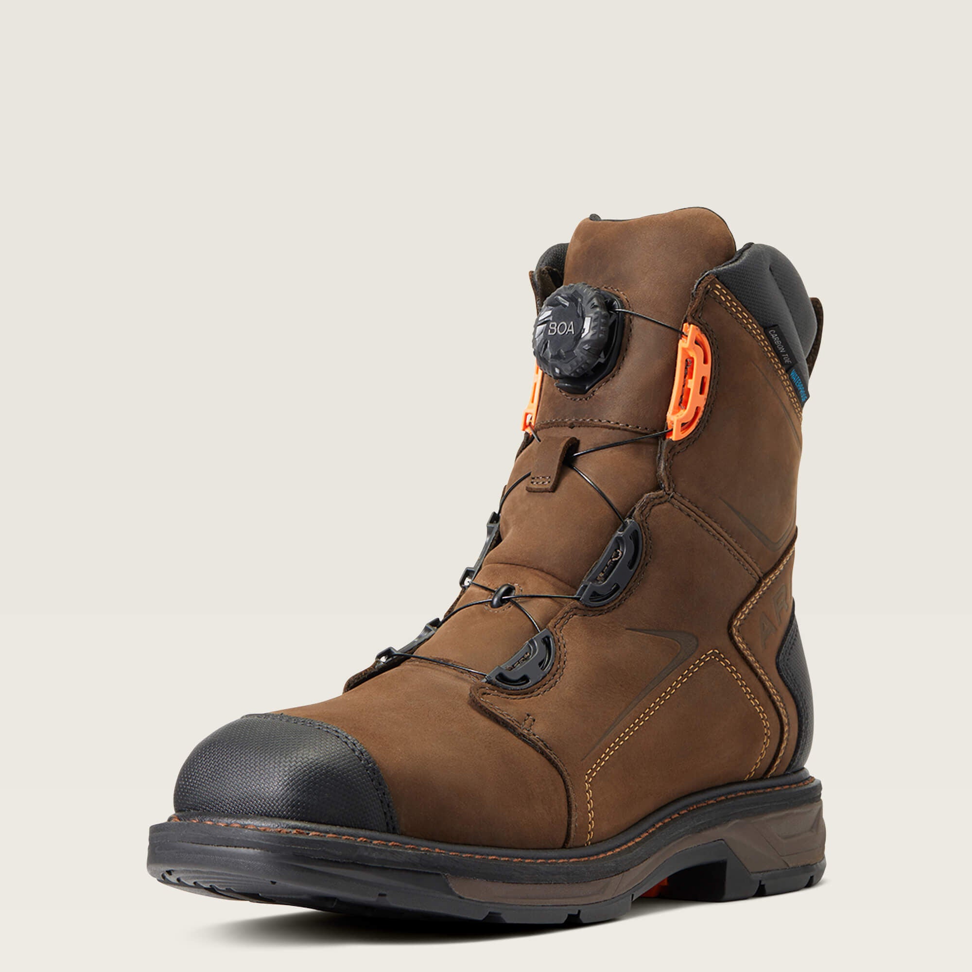 WorkHog XT 8" BOA Waterproof Carbon Toe Work Boot-Ariat
