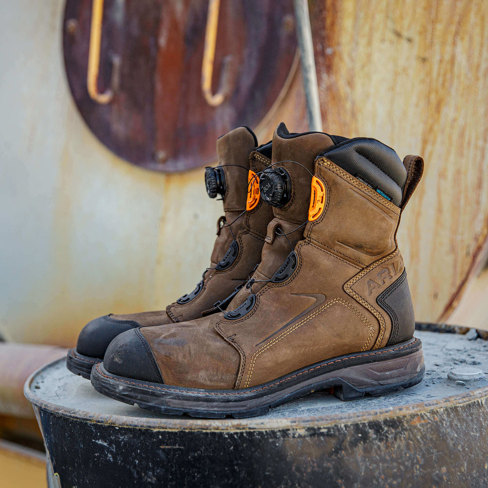 WorkHog XT 8" BOA Waterproof Carbon Toe Work Boot-Ariat