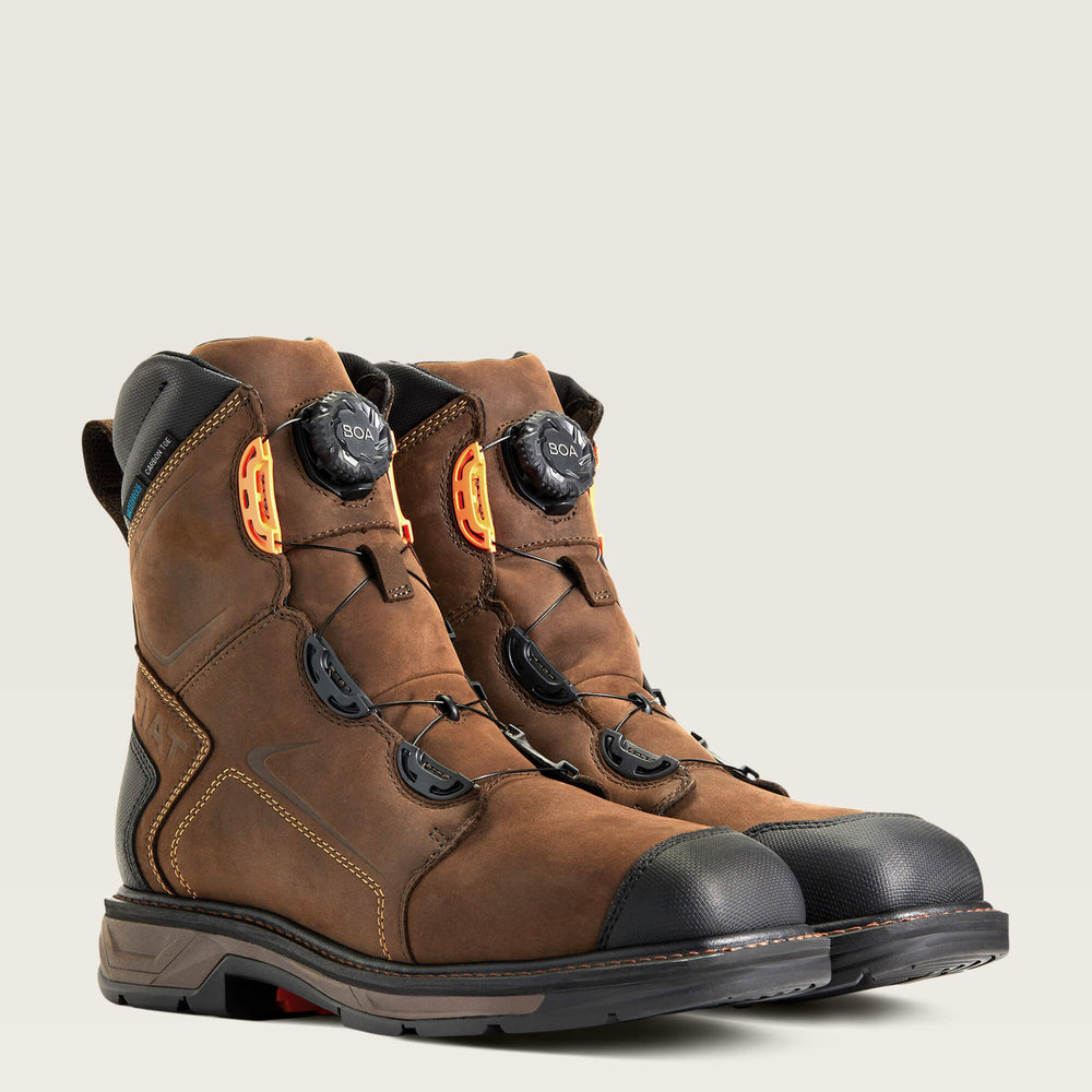 WorkHog XT 8" BOA Waterproof Carbon Toe Work Boot-Ariat