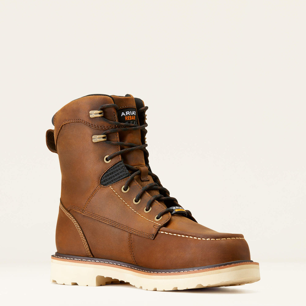 Rebar Lift 8" Waterproof Composite Toe Work Boot-Ariat