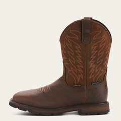 Groundbreaker Wide Square Toe Waterproof Steel Toe Work Boot-Ariat
